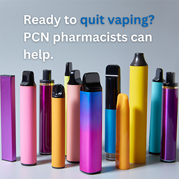 Ready to quit vaping graphic ad